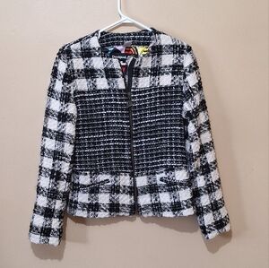 Desigual By Christian Lacroix Plaid Coat